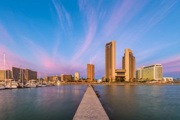 Obraz premium Corpus Christi, Texas, USA Skyline