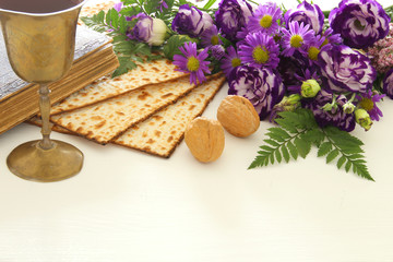 Pesah celebration concept (jewish Passover holiday).