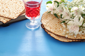 Pesah celebration concept (jewish Passover holiday).