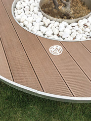 bench and ceramic cup base