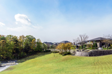 Fototapeta premium 住宅街の風景