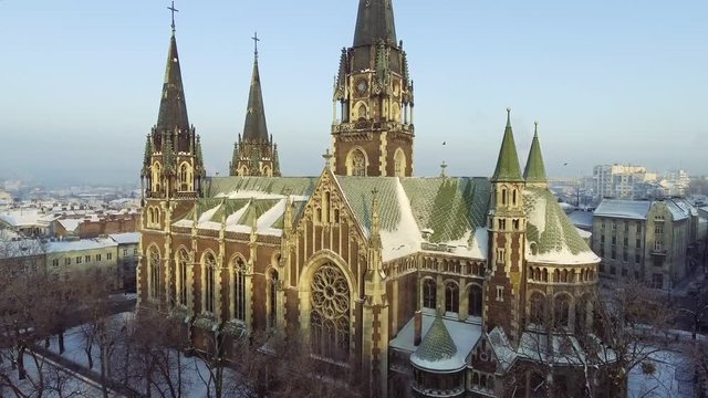 Church of saints olga and elizabeth in Lviv (Ukraine)