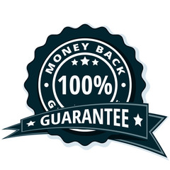 100% Money Back Guarantee illustration