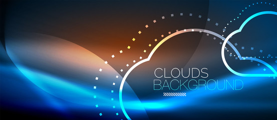 Vector cloud computing, storage concept