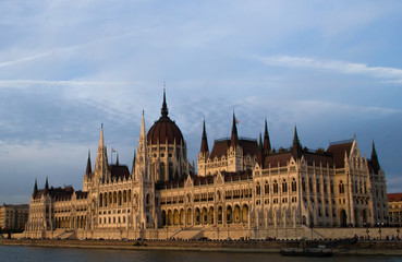 Fototapeta na wymiar Budapest- Parlament