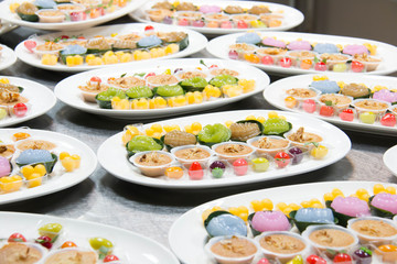 Mini Thai Food And Dessert
