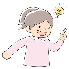 幼児5歳女の子_ヒラメキ