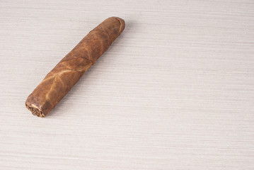tobacco on wooden background