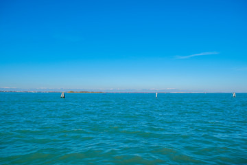 Venice lagoon in Italy
