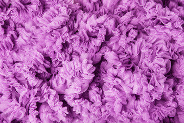 Cloth Waves Background, Pink Fabric Waves, Frill Flounce Lilac Wave Texture