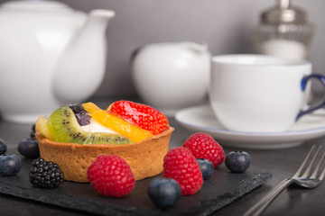 homemade fruit pie