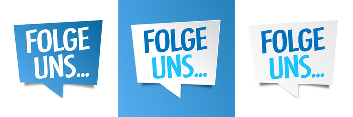 Folge uns