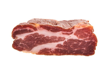 jerky meat isolated