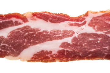 jerky meat isolated