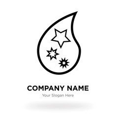 Star company logo design template, Business corporate vector icon