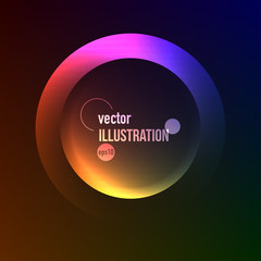 Abstract vector banner