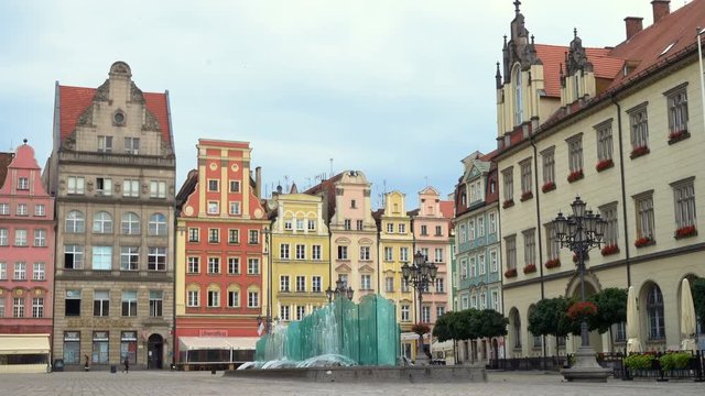 main square Rynek of Wroclaw
