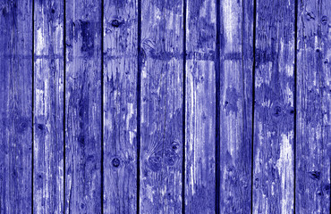 Wooden fence pattern in blue tone.