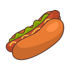 fast food flat icon