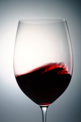 red wine closeup