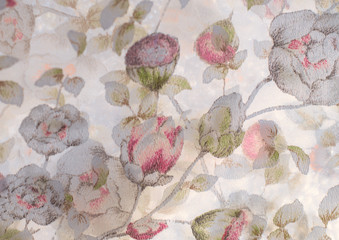 fabric floral background