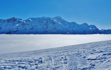 Wintersonne im Hochgebirge