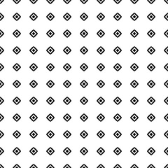 Black and White Seamless Ethnic Pattern. Tribal