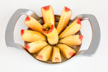 geschnittener Apfel