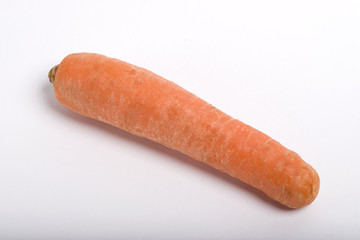 Carrot isolated on white