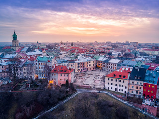 Lubelska Starówka z lotu ptaka © Aleksander