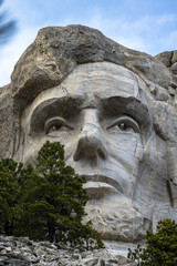 Obraz premium Lincoln's face