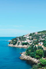 Fototapeta na wymiar Ulcinj seascape view, Montenegro