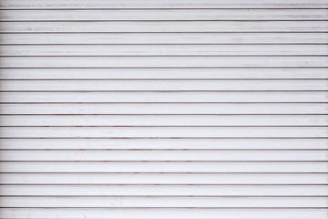 dirty metal roller shutter