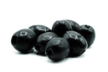 Schwarze Oliven 