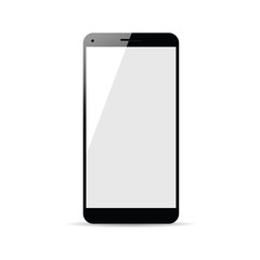 cellphone in black color illustration