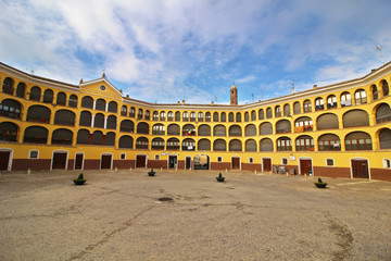 Fototapeta premium Plaza de Toros de Tarazona, Zaragoza, España