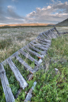 Broken Down Fence, Malheur National Wildlife Refuge, Oregon