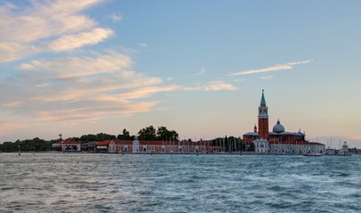 Obraz na płótnie Canvas Murano et la lagune de Venise
