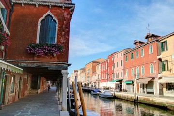 Fototapeta na wymiar Murano et la lagune de Venise