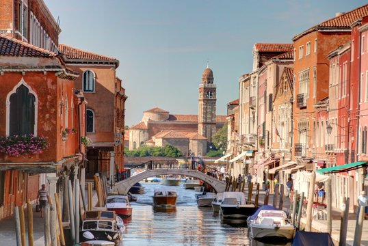 Fototapeta Murano et la lagune de Venise