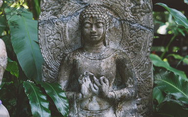 Fototapeta na wymiar Thai culture religion in details. Dusit Dhewa, Samui Cultural and Fine Arts Center