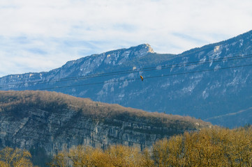 Winter in the Savoy Area in Southern France