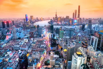 Fotobehang Shanghai, China. © Luciano Mortula-LGM