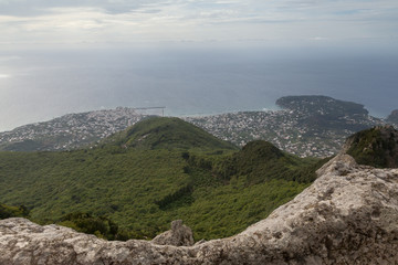 Italy, island of ischia monte epomeo