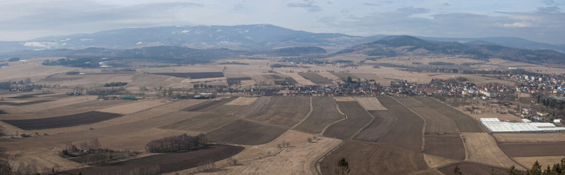 Fototapeta Panorama sudecka