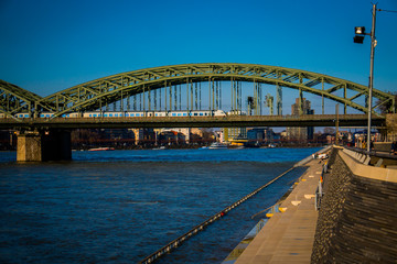 Fototapeta na wymiar Cologne - The padlock's bridge