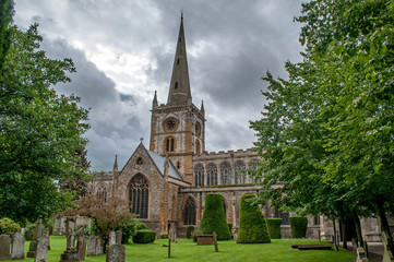 Fototapeta na wymiar Old classic cathedral in Stratford, England