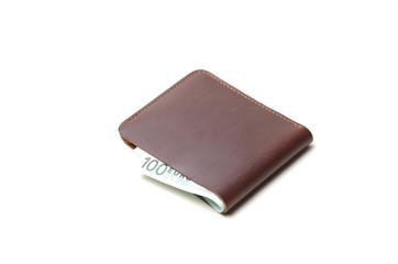 Wallet with money