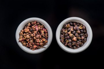 Nepalese Timut and Sichuan pepper in pots