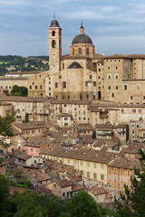 Obraz premium Old town of Urbino, Italy